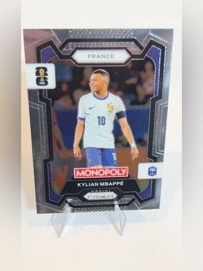 2026 Panini - Monopoly Prizm FIFA World  Cup # 6 Kylian  Mbappé Soccer  France